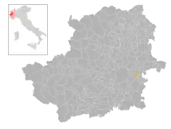 Localisation de Pavarolo