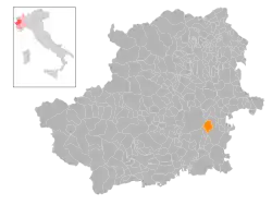 Localisation de Pino Torinese