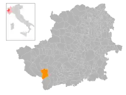 Localisation de Prali