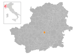 Localisation de Rosta