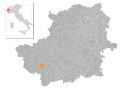 Localisation de Salza di Pinerolo