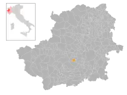 Localisation de Sangano