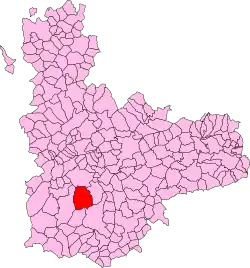 Localisation de Rueda