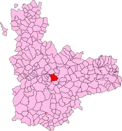 Localisation de Simancas