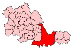 Carte de la circonscription