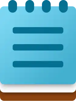 Description de l'image Notepad Win11.svg.