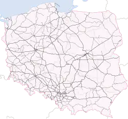 Description de l'image Poland rail map.svg.