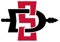 Description de l'image San_Diego_State_Aztecs_logo.svg.