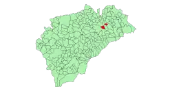 Localisation de Aldeonte