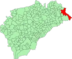 Localisation de Ayllón