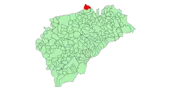 Localisation de Cuevas de Provanco