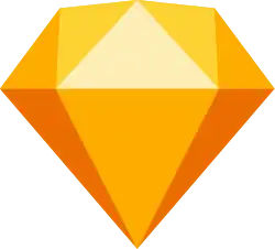 Description de l'image Sketch Logo.svg.