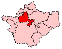 Carte de la circonscription