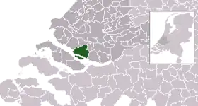 Localisation de Korendijk