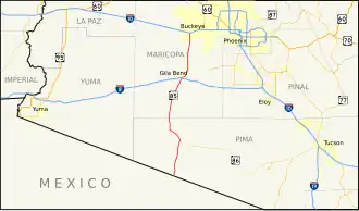 Image illustrative de l’article Arizona State Route 85