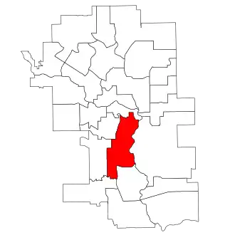 Carte de la circonscription