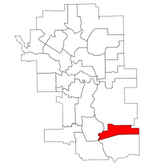 Carte de la circonscription