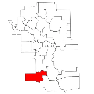 Carte de la circonscription