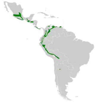 Description de l'image Colibri thalassinus map.svg.