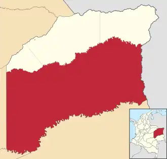 Localisation de Cumaribo