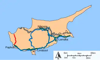 Image illustrative de l’article Route B7 (Chypre)