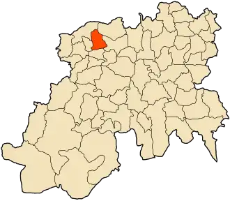 Localisation de Médéa