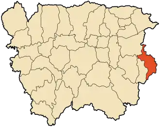 Localisation de Oued Chorfa