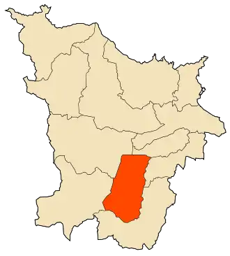 Localisation de Cheurfa