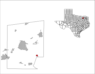 Localisation de Lone Oak