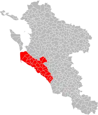 Localisation de Communauté d'agglomération Royan Atlantique