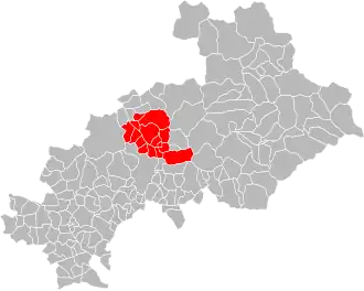 Localisation de Communauté de communes du Champsaur