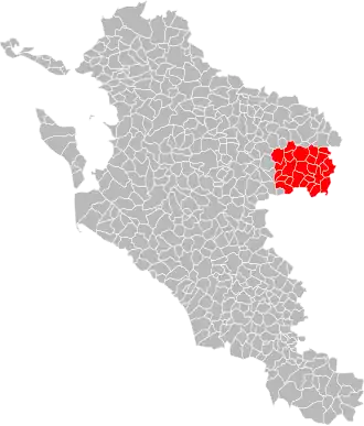 Localisation de Communauté de communes du Pays de Matha