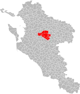 Localisation de Communauté de communes du Pays Savinois