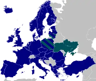Carte de l'organisation