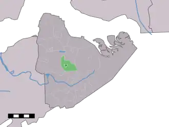 Localisation de Terhole