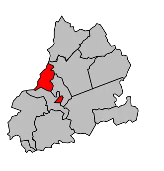 Canton de Dole-Nord-Est