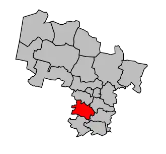 Canton de Saint-Sever