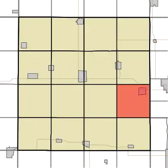 Localisation de Shell Rock Township