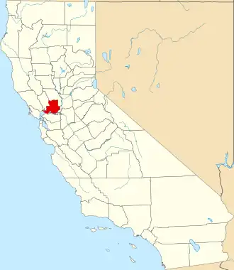 Localisation de Comté de Solano(Solano County)