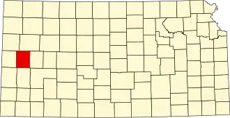 Localisation de Comté de Wichita(Wichita County)