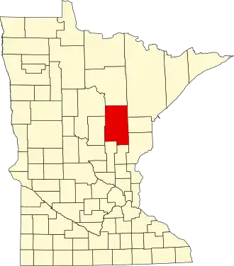 Localisation de Comté d'Aitkin(Aitkin County)