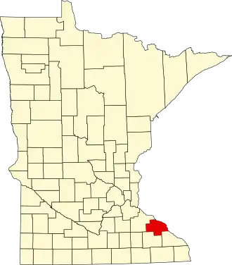 Localisation de Comté de Wabasha(Wabasha County)