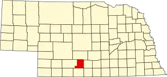 Localisation de Comté de Gosper