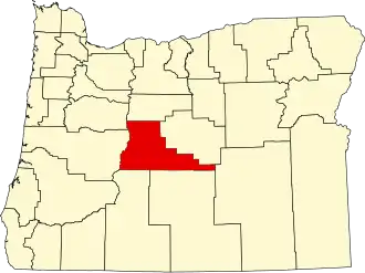 Localisation de Comté de Deschutes(Deschutes County)