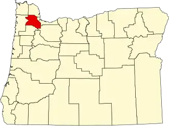 Localisation de Comté de Washington(Washington County)