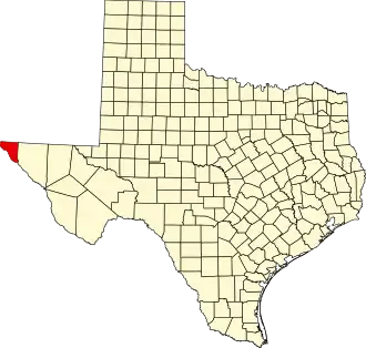 Localisation de Comté d'El Paso(en) El Paso County