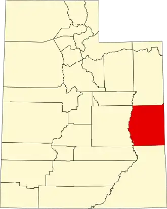 Localisation de Comté de Grand(Grand County)