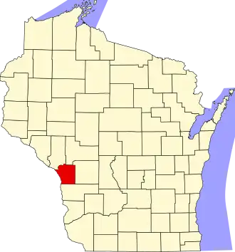 Localisation de Comté de La Crosse(La Crosse County)