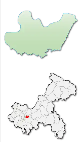 Localisation de Nán'àn Qū