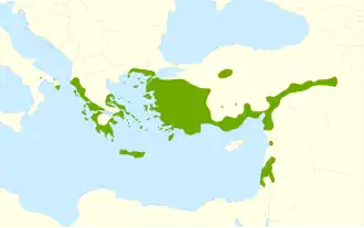 Description de l'image Quercus ithaburensis range.svg.